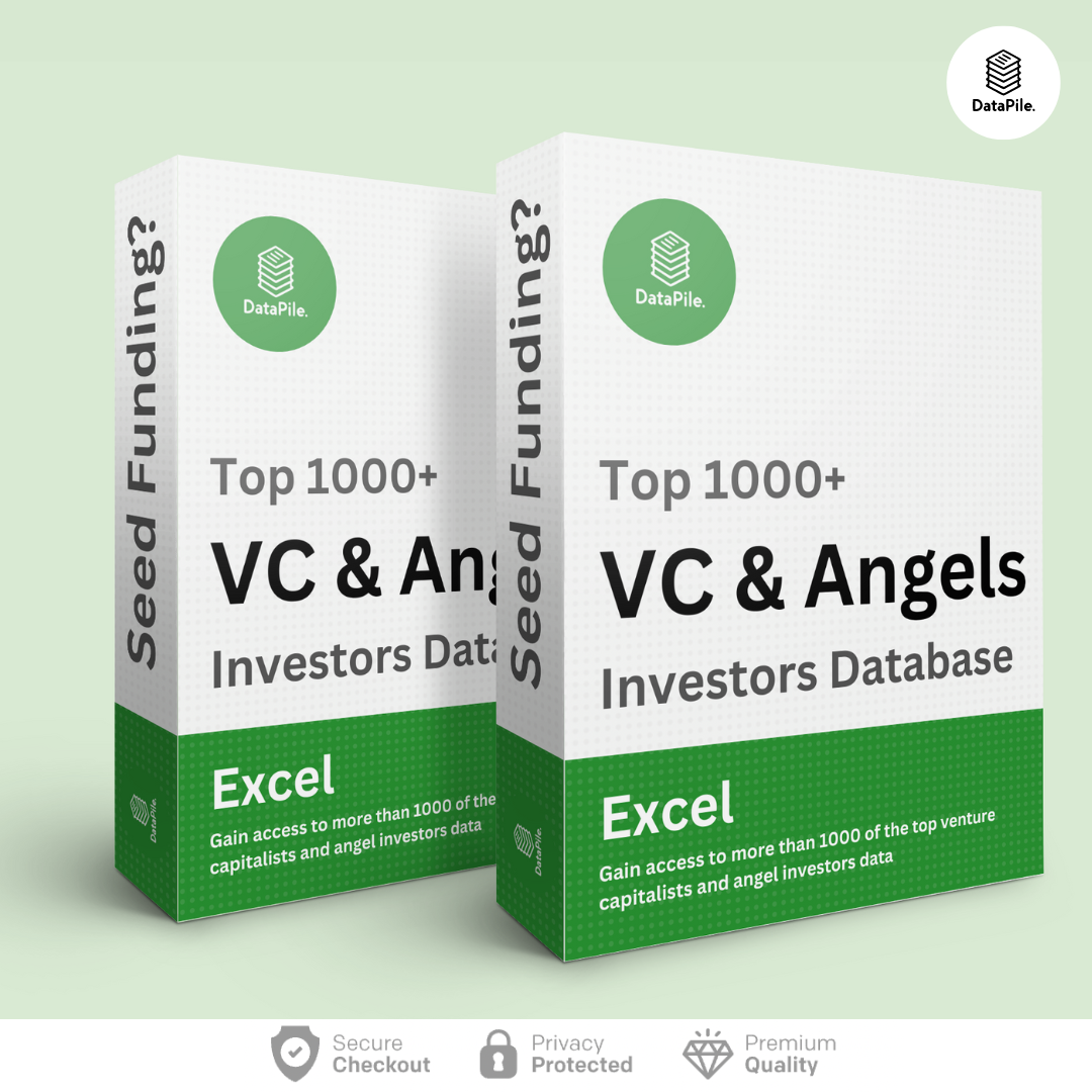 Top 1000+ VC & Angels Investor Data from USA 🇺🇸