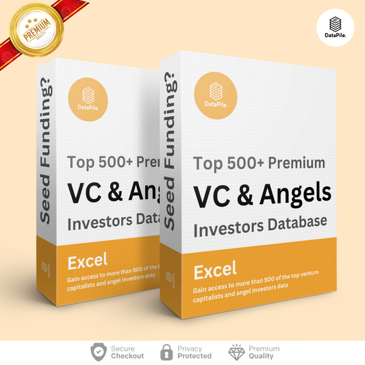 [Premium] Top 500+ VC & Angels Investor Data (Contact Data)